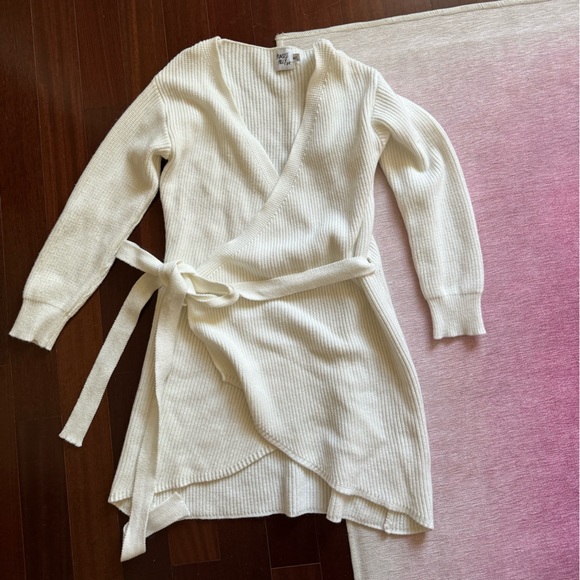 Princess Polly Sweater Wrap Dress - Picture 3 of 6